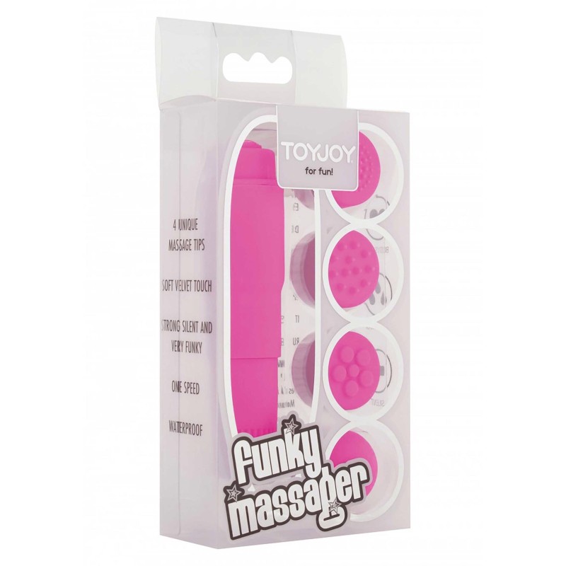 Stymulator-FUNKY MASSAGER VIOLET